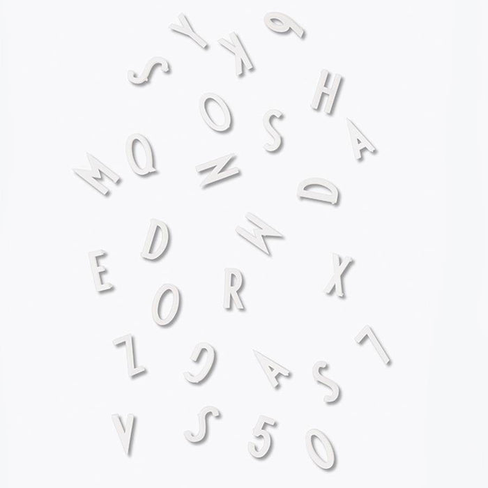 Buchstabenset weiß - pilzessono.shop - zauberhafte Kinderdinge