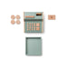 Buck Kasse in faune green / golden caramel - pilzessono.shop - zauberhafte Kinderdinge