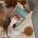 Buck Kasse in faune green / golden caramel - pilzessono.shop - zauberhafte Kinderdinge