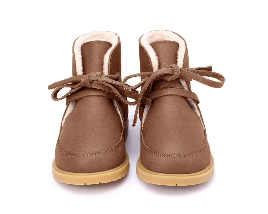 ⋙ Buddy Stiefel | Chestnut Leder von Donsje ♡ - pilzessono.shop - zauberhafte Kinderdinge