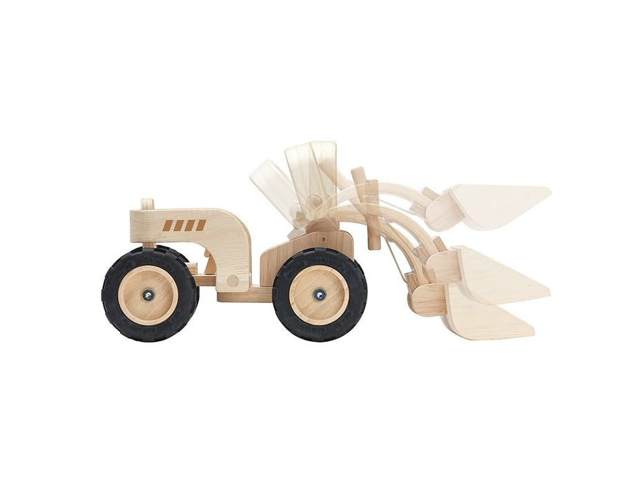 ⋙Bulldozer von PlanToys ★ - pilzessono.shop - zauberhafte Kinderdinge