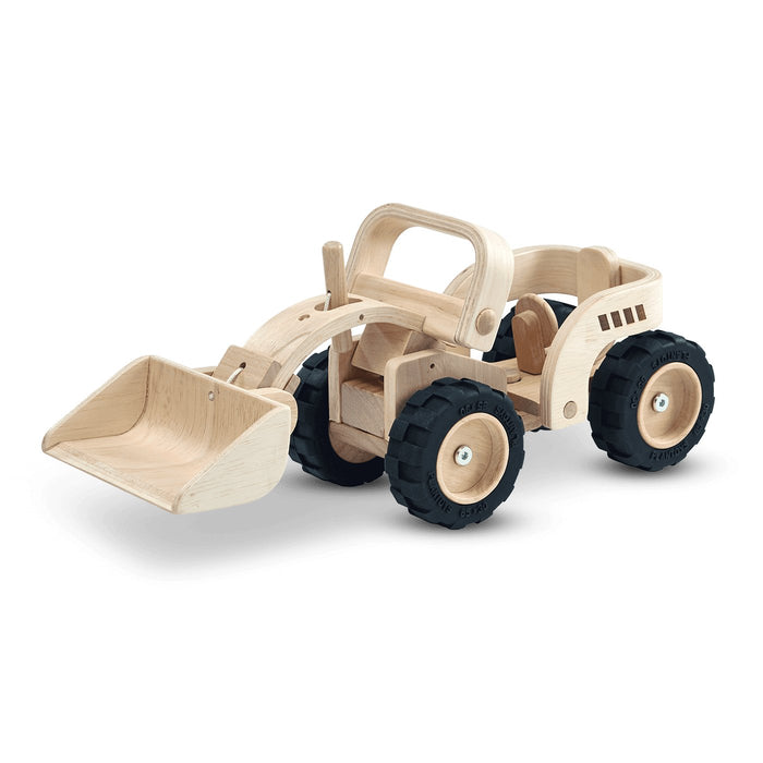 ⋙Bulldozer von PlanToys ★ - pilzessono.shop - zauberhafte Kinderdinge