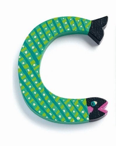 ⋙ C -Tierbuchstabe von Djeco ♥ - pilzessono.shop