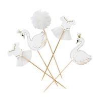 Cake Toppers Schwan von Talking Tables bei Pilzessin - pilzessono.shop
