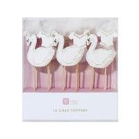 Cake Toppers Schwan von Talking Tables bei Pilzessin - pilzessono.shop