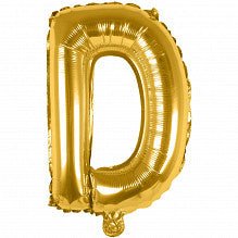 D Folienballon gold Buchstabe - pilzessono.shop - zauberhafte Kinderdinge