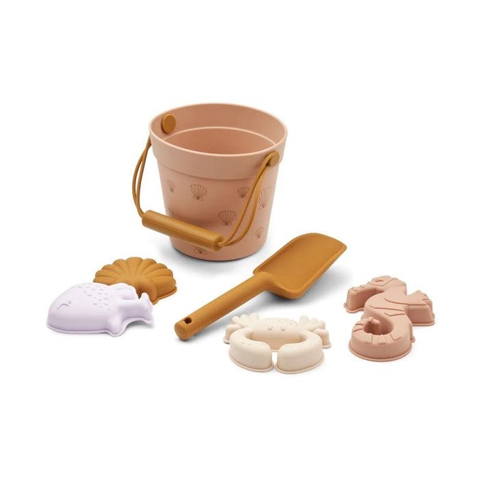 Dante beach set Sea shell / Pale tuscany All together / Sandy - pilzessono.shop