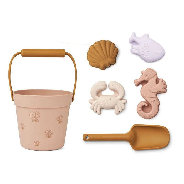 Dante beach set Sea shell / Pale tuscany All together / Sandy - pilzessono.shop