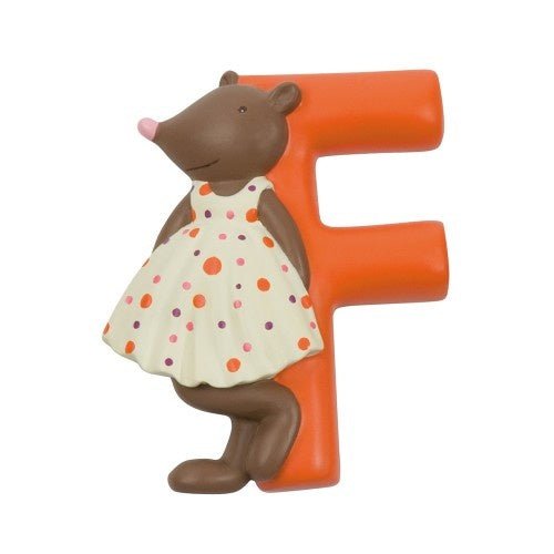 Deko-Buchstabe F Moulin Roty - pilzessono.shop - zauberhafte Kinderdinge