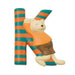 Deko-Buchstabe K Moulin Roty - pilzessono.shop - zauberhafte Kinderdinge
