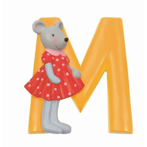 Deko-Buchstabe M Moulin Roty - pilzessono.shop - zauberhafte Kinderdinge