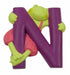 Deko-Buchstabe N Moulin Roty - pilzessono.shop - zauberhafte Kinderdinge