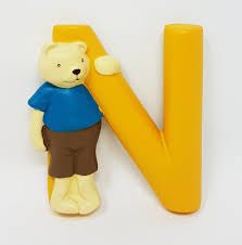 Deko-Buchstabe N Moulin Roty - pilzessono.shop - zauberhafte Kinderdinge