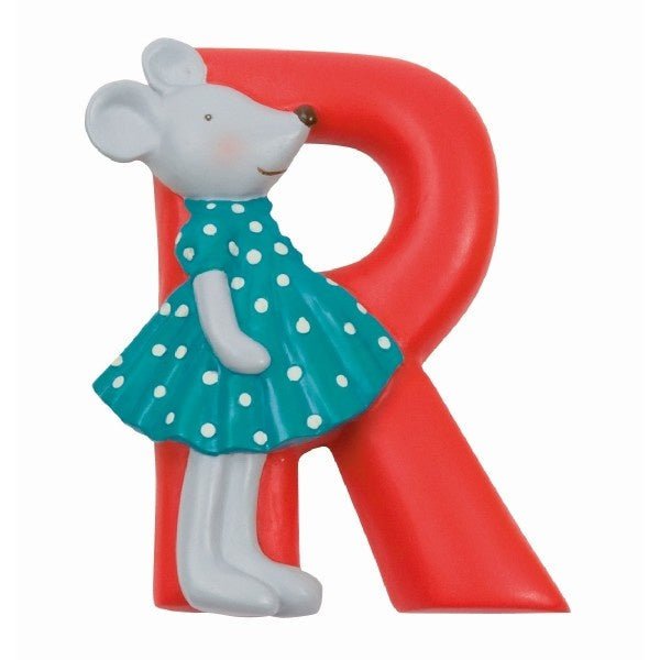 Deko-Buchstabe R Moulin Roty - pilzessono.shop - zauberhafte Kinderdinge