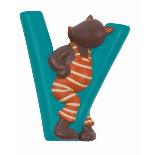 Deko-Buchstabe V Moulin Roty - pilzessono.shop - zauberhafte Kinderdinge