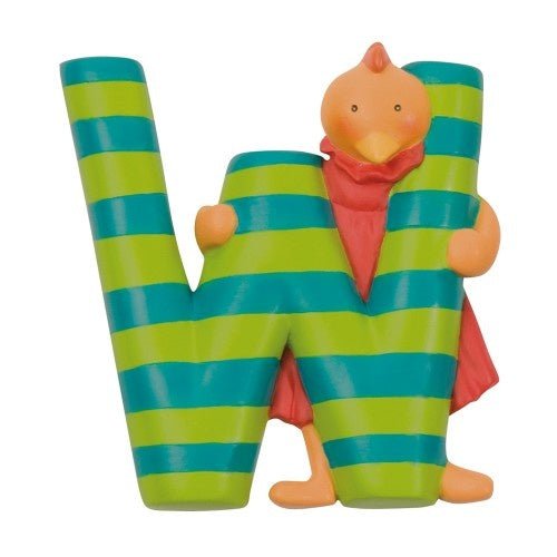 Deko-Buchstabe W Moulin Roty - pilzessono.shop - zauberhafte Kinderdinge