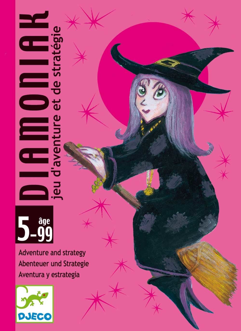 Diamoniak Kartenspiel für Hexen und Zauberer von Djeco für 5+ - pilzessono.shop - zauberhafte Kinderdinge