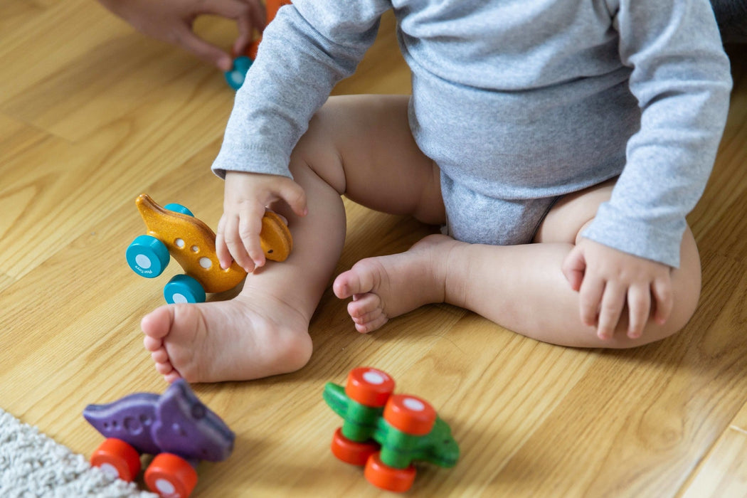 Dinosaurier Auto | Dino Rex von PlanToys ★ - pilzessono.shop - zauberhafte Kinderdinge