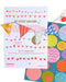 DIY Girlande bunt von Engel - pilzessono.shop - zauberhafte Kinderdinge