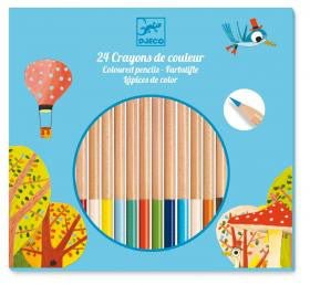 Djeco 24 hochwertige Malstifte - pilzessono.shop - zauberhafte Kinderdinge