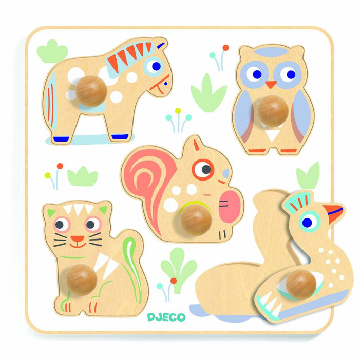 Djeco Baby Puzzi-Steckpuzzle bei Pilzessin - pilzessono.shop - zauberhafte Kinderdinge