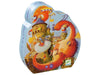 Djeco Puzzle Vaillant & der Drache - pilzessono.shop - zauberhafte Kinderdinge