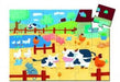 Djeco Silhouetten-Puzzle Kuh bei Pilzessin - pilzessono.shop