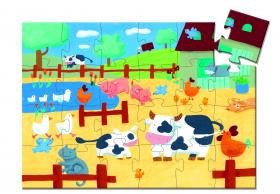 Djeco Silhouetten-Puzzle Kuh bei Pilzessin - pilzessono.shop