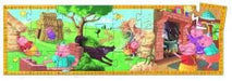 Djeco Silhuetten-Puzzle Die 3 kleinen Schweinchen bei Pilzessin - pilzessono.shop - zauberhafte Kinderdinge