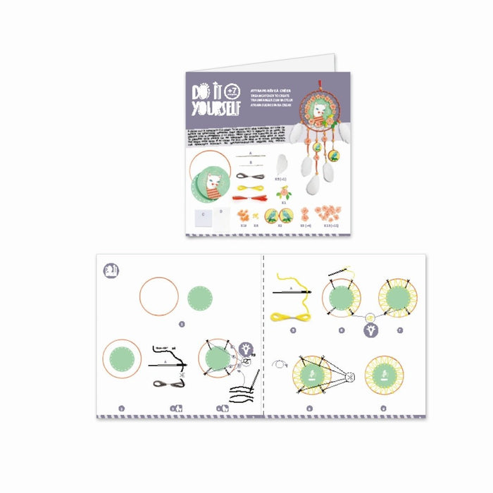 Djeco Traumfänger Arlecat selbst basteln - pilzessono.shop - zauberhafte Kinderdinge