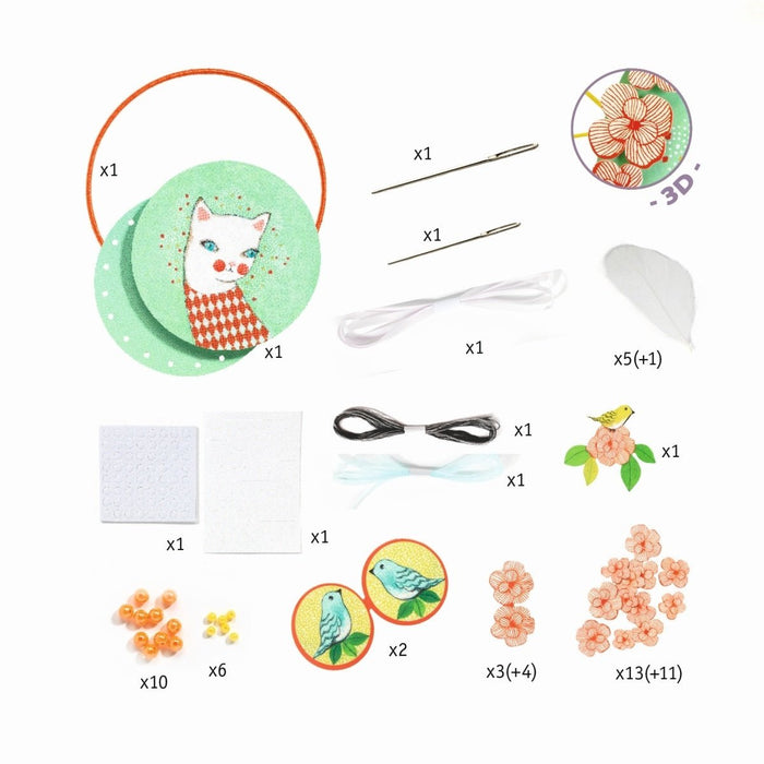 Djeco Traumfänger Arlecat selbst basteln - pilzessono.shop - zauberhafte Kinderdinge