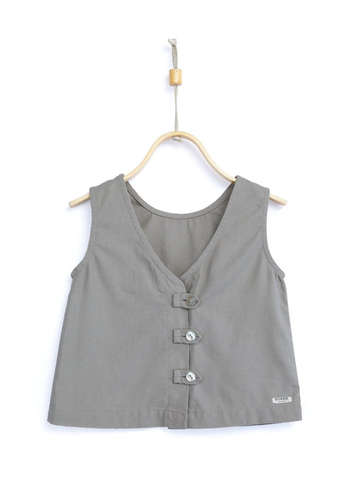 Donsje Jet Top Cool Grey - pilzessono.shop - zauberhafte Kinderdinge