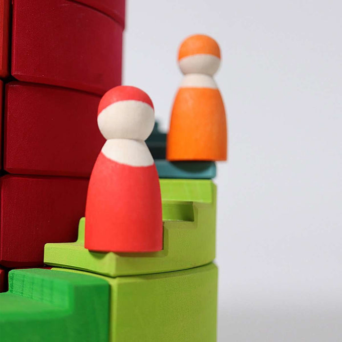 Doppelläufige Stufenspirale ♥ - pilzessono.shop - zauberhafte Kinderdinge
