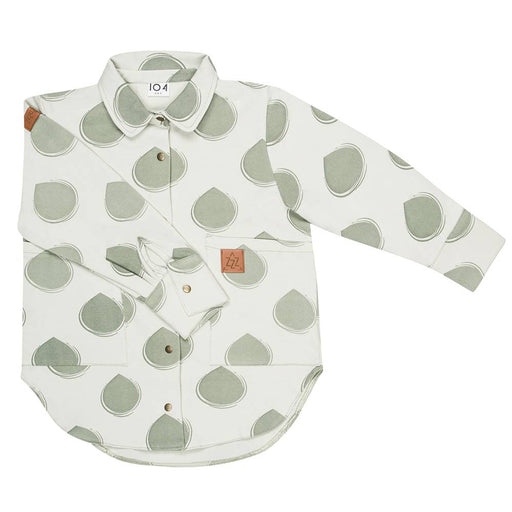 Drops on Beige blouse von Zezuzulla - pilzessono.shop - zauberhafte Kinderdinge