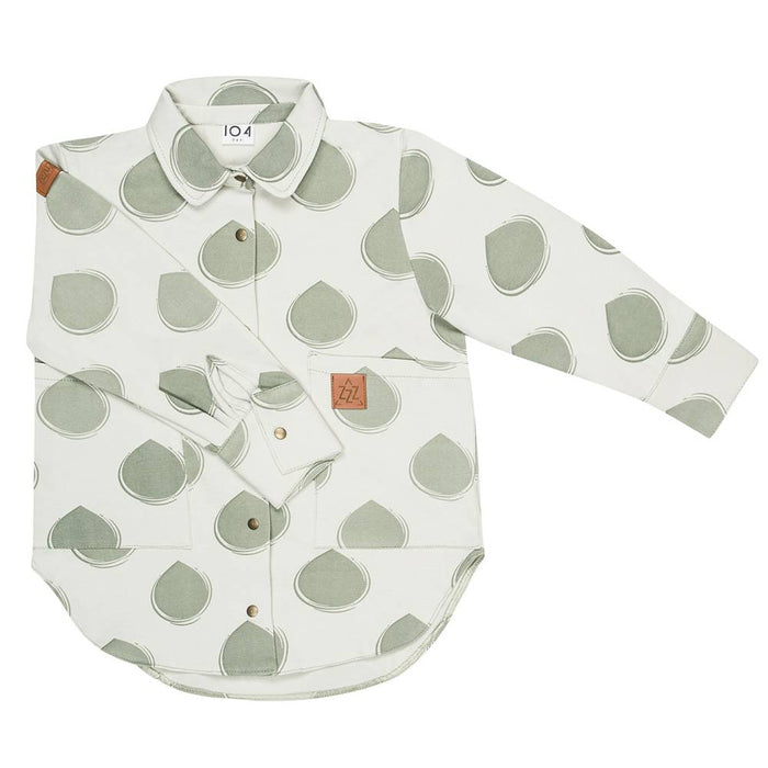 Drops on Beige blouse von Zezuzulla - pilzessono.shop - zauberhafte Kinderdinge