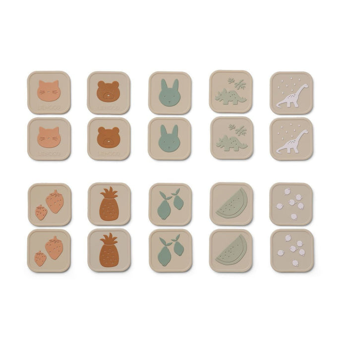 Easton Memory | Erinnerungsspiel | multi mix von Liewood ♥ - pilzessono.shop - zauberhafte Kinderdinge