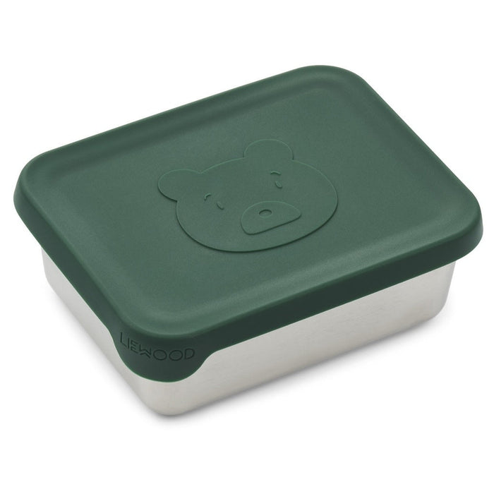 ⋙ Edelstahl Jausendose AKO | Bär Garden Green von Liewood ♥ - pilzessono.shop - zauberhafte Kinderdinge