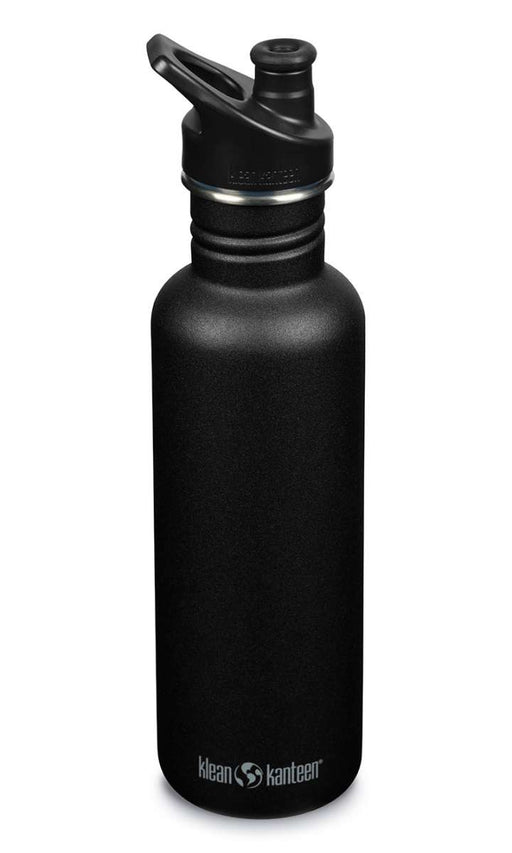 Edelstahl Trinkflasche Classic 800ml mit Sport Cap von Klean Kanteen - pilzessono.shop