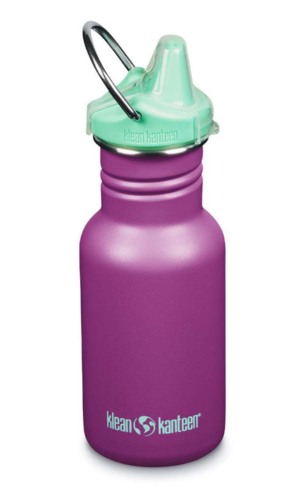 Edelstahl Trinkflasche Kid Classic 355ml Sippy Cap von Klean Kanteen - pilzessono.shop