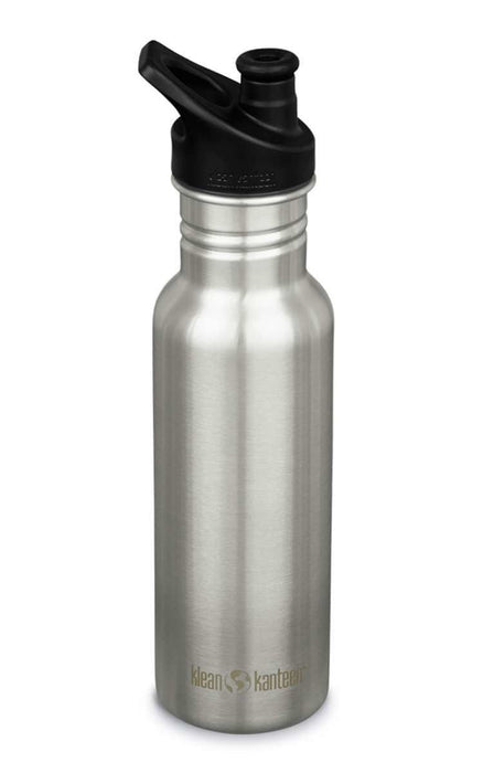 Edelstahlflasche Brushed Stainless Classic Narrow von Klean Kanteen - pilzessono.shop - zauberhafte Kinderdinge