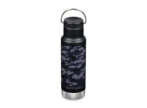 Edelstahlflasche Thermo black camo Classic VI - pilzessono.shop - zauberhafte Kinderdinge