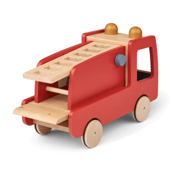 EIGIL Feuerwehr Auto | EIGIL FIRE TRUCK in classic navy multi mix von Liewood - pilzessono.shop - zauberhafte Kinderdinge