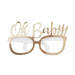 Eine Brille für die Baby-Shower - pilzessono.shop - zauberhafte Kinderdinge