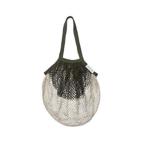 Einkaufstasche "Nuka mesh" | olive/creme von Liewood ♥ - pilzessono.shop - zauberhafte Kinderdinge