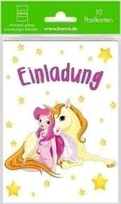Einladungskarten Einhorn - pilzessono.shop - zauberhafte Kinderdinge