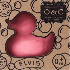 Elvis the Duck in pinkvon - pilzessono.shop - zauberhafte Kinderdinge
