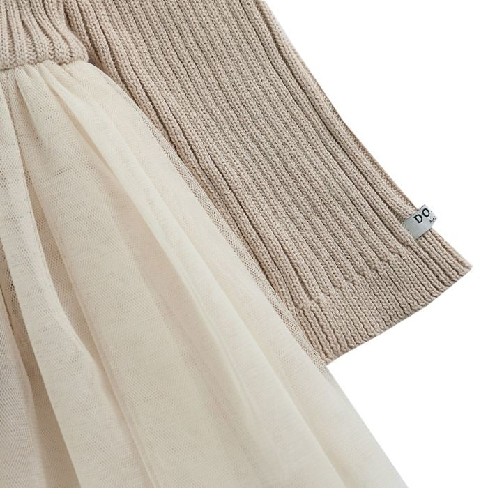 entzückendes Kleid JUNA in beige von Donsje ♡ - pilzessono.shop - zauberhafte Kinderdinge