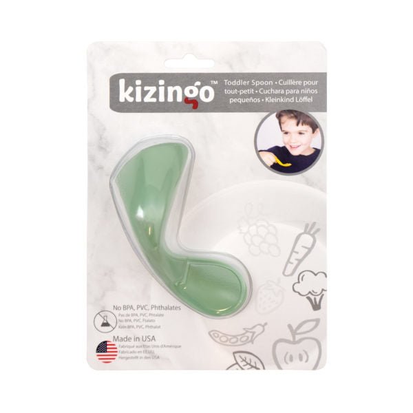 Esslernlöffel für Rechtshänder von Kzingo in türkis - pilzessono.shop - zauberhafte Kinderdinge