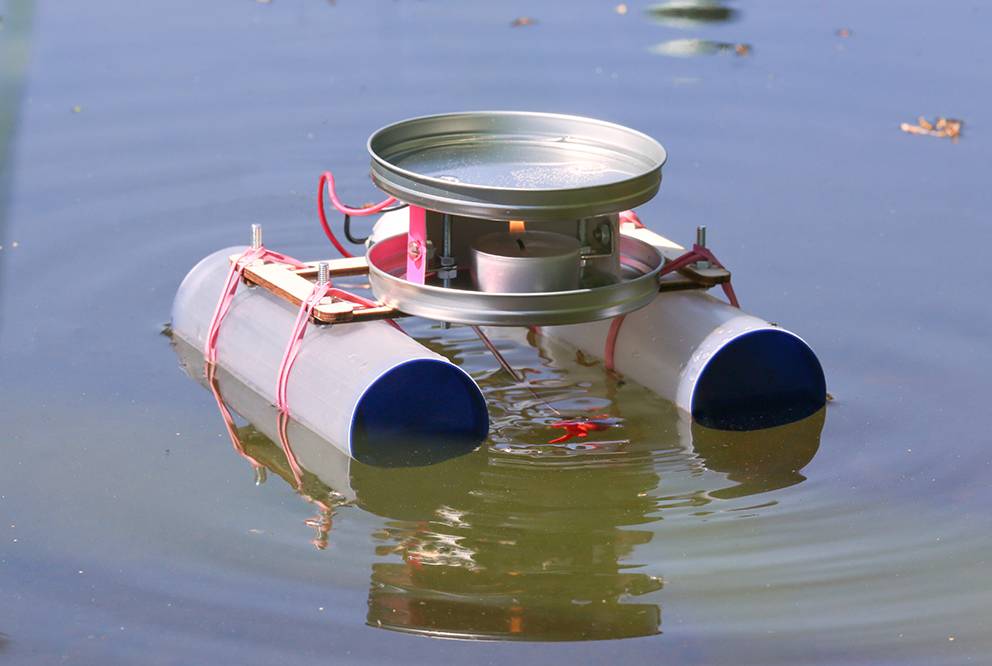 Experiment Kerzenboot - pilzessono.shop - zauberhafte Kinderdinge