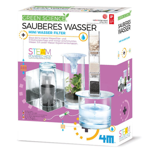 Experimentierkasten Sauberes Wasser - pilzessono.shop - zauberhafte Kinderdinge